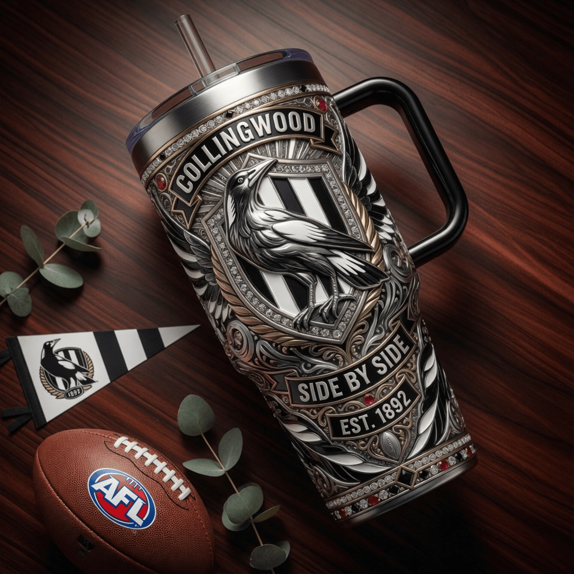 CWM 40oz Tumbler With Handle LNTH