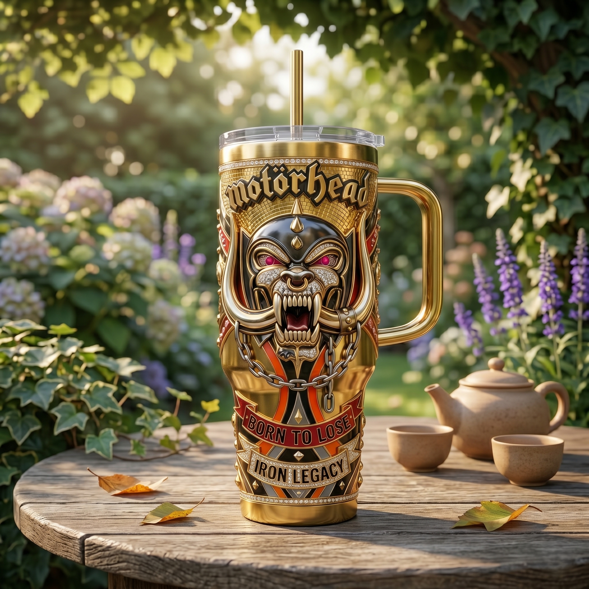 MTH 40oz Tumbler With Handle HTTT