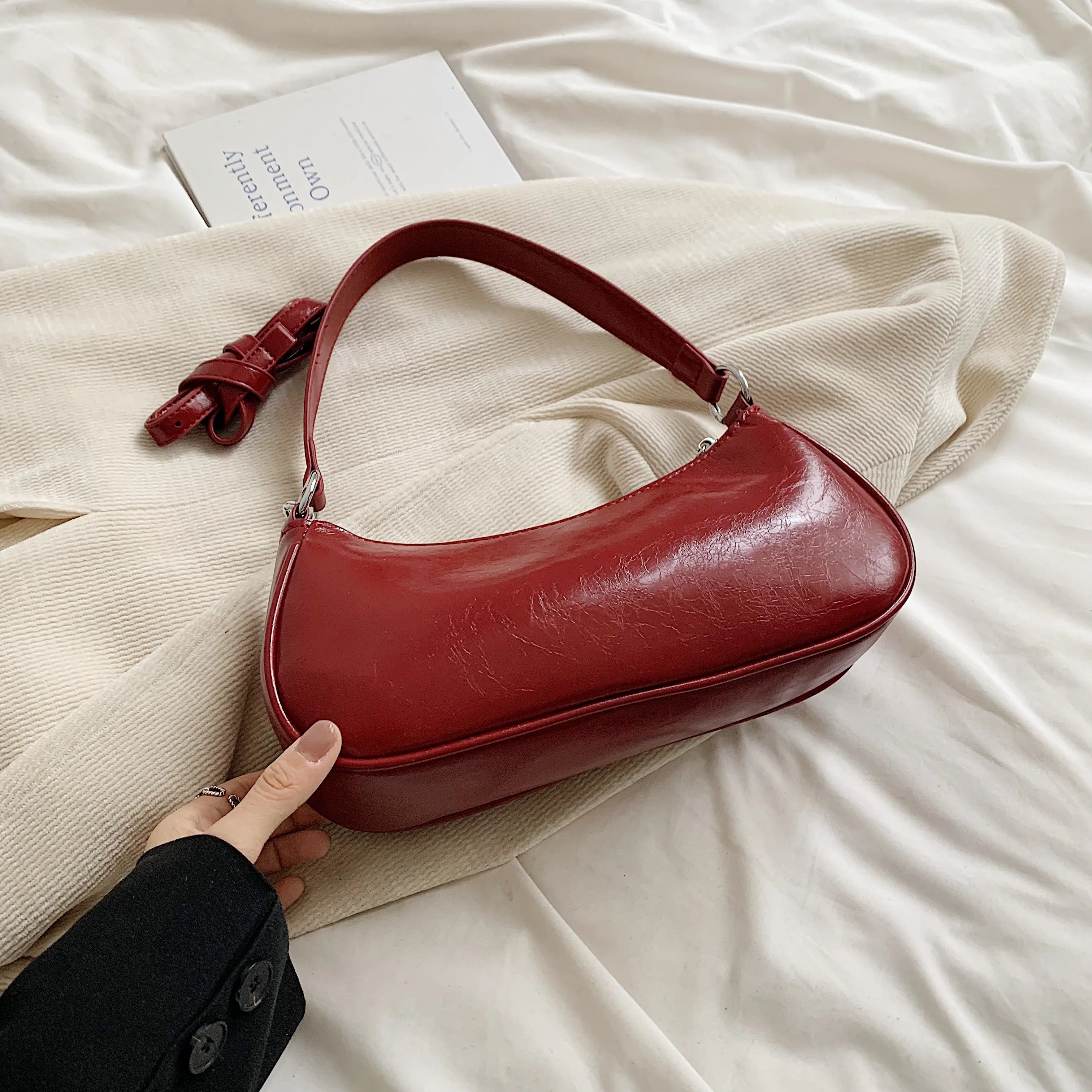 Vintage Handbags Small Women Designer Shoulder Bags